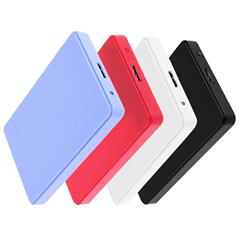 2.5インチモバイルハードディスクケースabsプラスチックsataシリアルusb3.0ノートソリッドステートドライブssdツールフリー