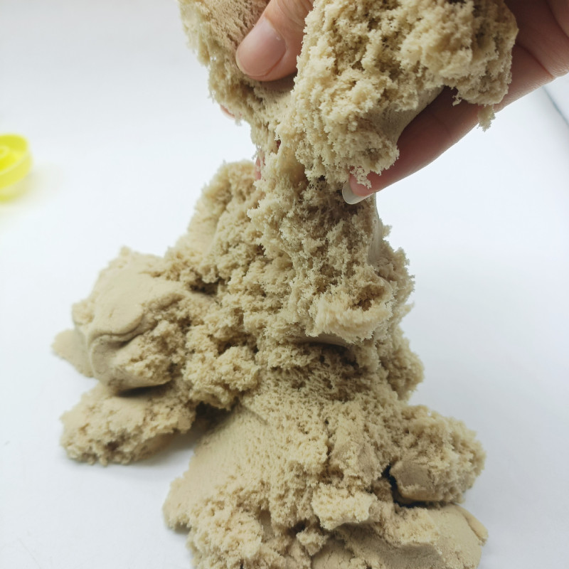 子供のおもちゃの砂、高級油性砂、原色砂、優れた成形、遊び場、メーカーのストレートヘアスペースサンド|undefined