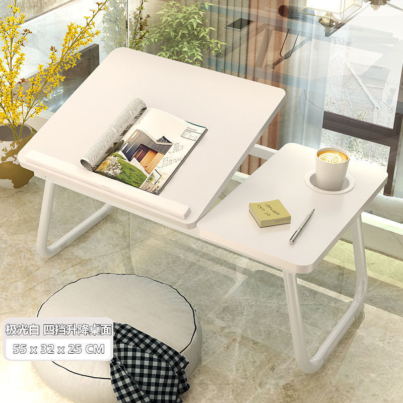 Pearl white [Five -gear lifting] desktop can be tilted