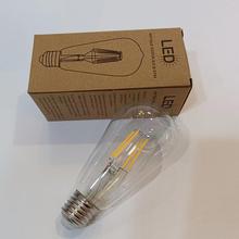 E27螺口爱迪生复古钨丝灯泡LED光源艺术个性装饰暖光白光G80 ST64