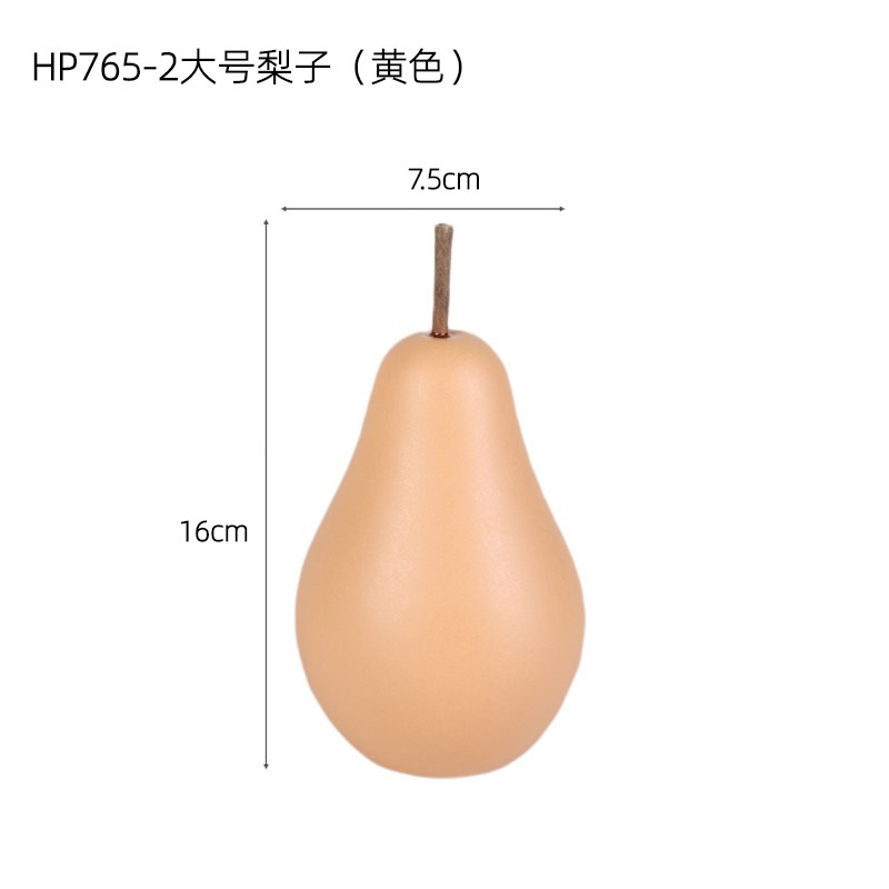 Nordic INS de cerámica pera decoración creativa sala de estar de escritorio gabinete de TV gabinete de vino decoración de la Oficina Decoración suave Decoración