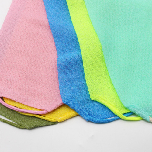 Korean stretchy stretchable scrub bath towel, scrub bath towel, mud bath wipe, bath rub, back rub, long bath towel