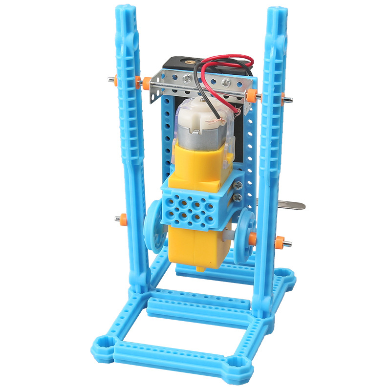 DIY robot bípedo para niños estudiantes de ciencia y tecnología primaria para estudiantes de ciencia física experimental estem ayuda de enseñanza