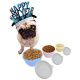 Cross-border Silicone Pet Bowl Foldable Portable Out Dog Cat Feeding Bowl Food Basin Bowl Mat Placemat Customization