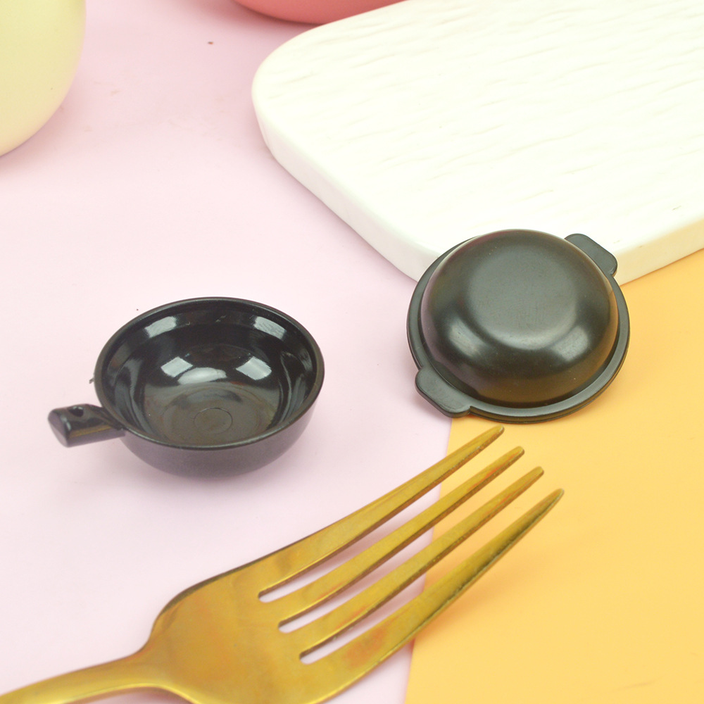 ままごとキッチンおもちゃドールハウスドールハウス弁当食品diyミニチュア食品おもちゃミニキャセロールモデル