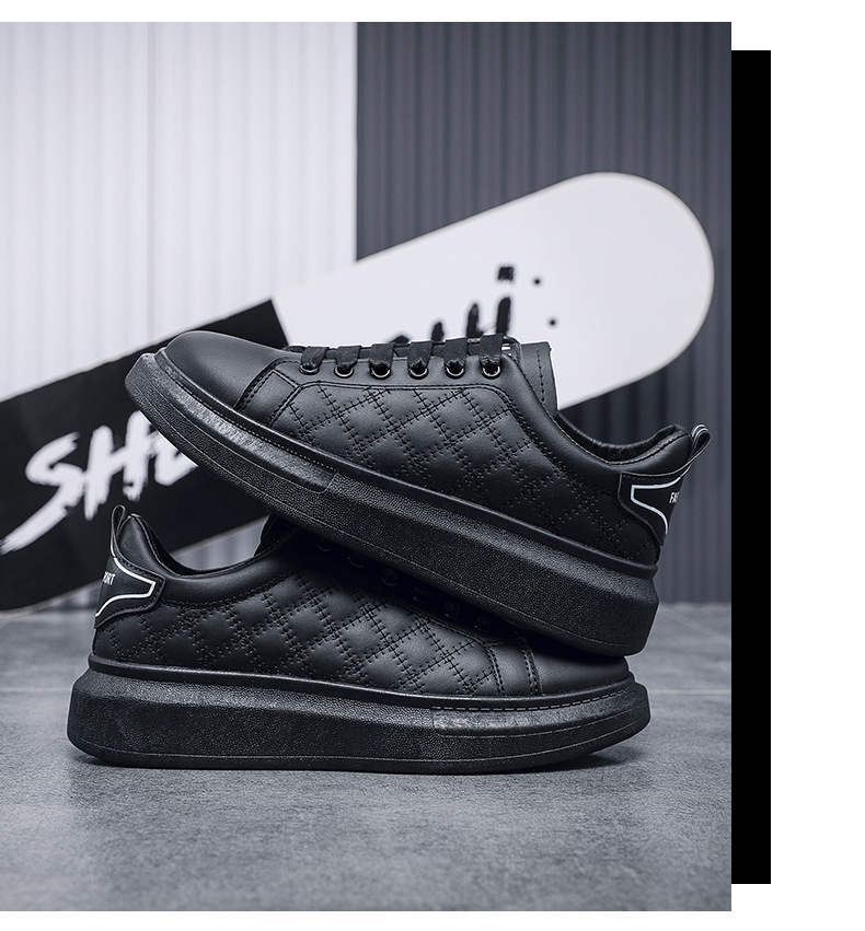 2023 été nouveaux hommes Mc Queen baskets étudiant respirant plate-forme booster chaussures pour hommes polyvalent à la mode blanc chaussures_voghion.com