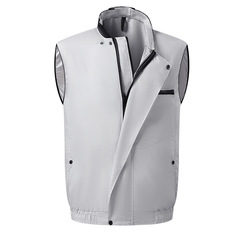 Summer New Cooling Air Conditioning Vest Sleeveless with Fan Clothes Outdoor Work Welding Workwear for Men