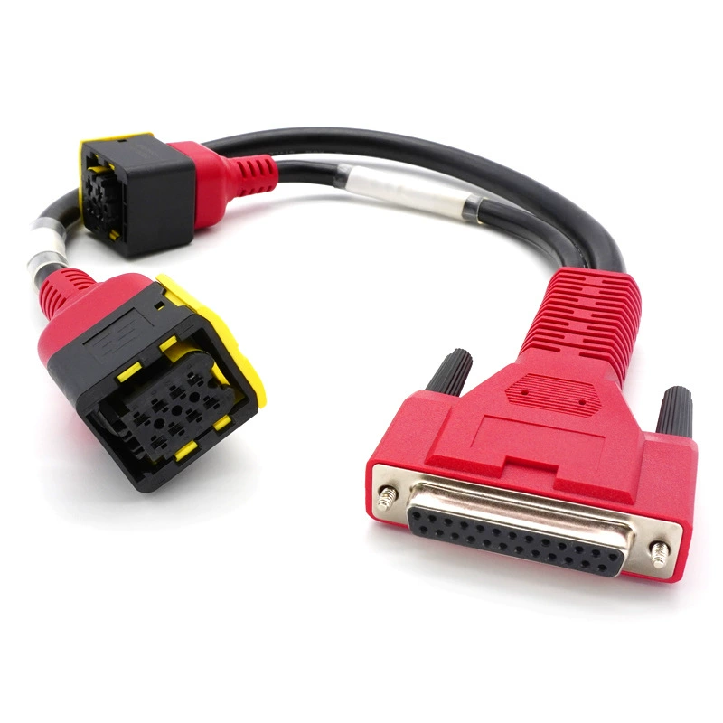 Автомобильный диагностический жгут проводов разъем конвейер Cummins Автомобильный уретин насос диагностический кабель Автомобильный клеммный провод