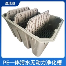 农村污水处理pe塑料1.5方湿地净化槽三格化粪池山东源头环保节能