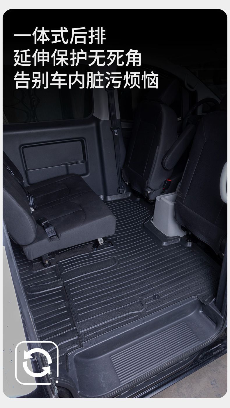 Suitable for Jac Refine M3 Floor Mats Surrounding Refine M3 Interior Accessories Tpe Car Floor Mats Trunk Mats