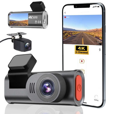 Driving recorder, Rear Dual Recording, Wifi Parking