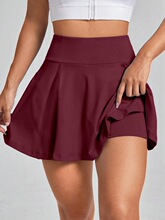 Q 32319 Outdoor Sport Casual Pleated Skirt �˶����а���ȹ