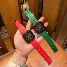 手表女批发名表学生女表方形六针大表盘橡胶带简约气质网红手表