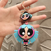 Silica gel doll, cartoon keychain, cute transport, backpack for beloved, pendant, Birthday gift, wholesale