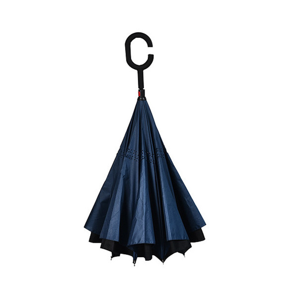 Automatic double-layer umbrella for men and women solar-powered