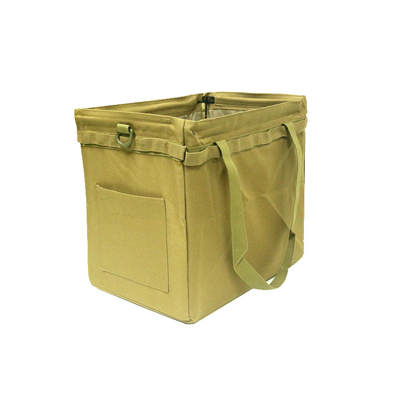 Caja de almacenamiento plegable al aire libre camping bolsa de herramientas de almacenamiento bolso de gran capacidad multifuncional bolsa de almacenamiento de picnic organizador