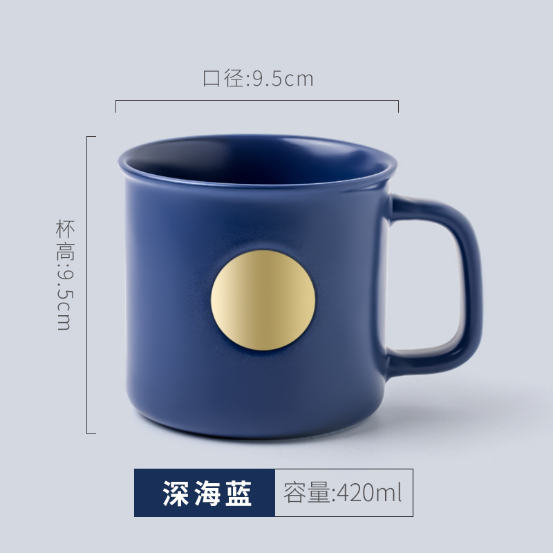 Liling Gaodeng taza blanca logo taza de agua de cerámica para el hogar personalizada se puede personalizar taza de publicidad de hotel corporativo