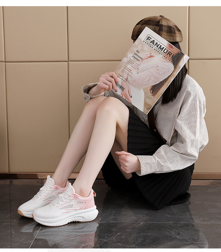 Leichte Atmungsaktive Freizeitschuhe Für Damen Mit Weicher Sohle_voghion.com