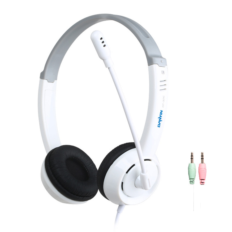 Shenlai Factory 電子音楽DT326 ヘッドホン 有線イヤホン オンライン授業 学習 オフィス 通話 ポータブルヘッドセット|undefined
