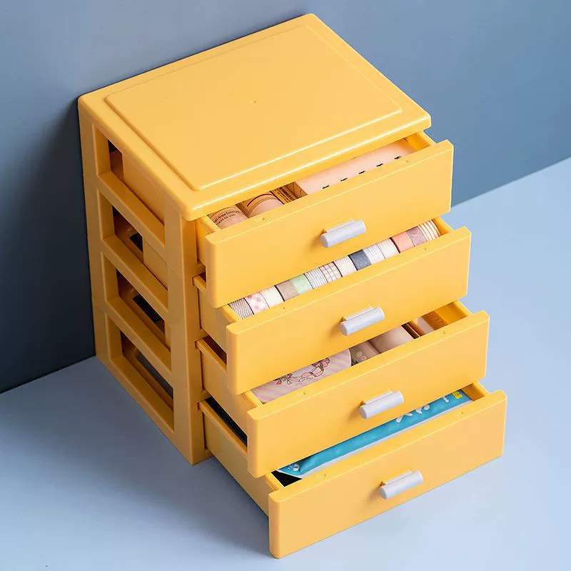 Настольная коробка для хранения Студенческий ящик с выдвижным ящиком мини-маленькие канцелярские товары