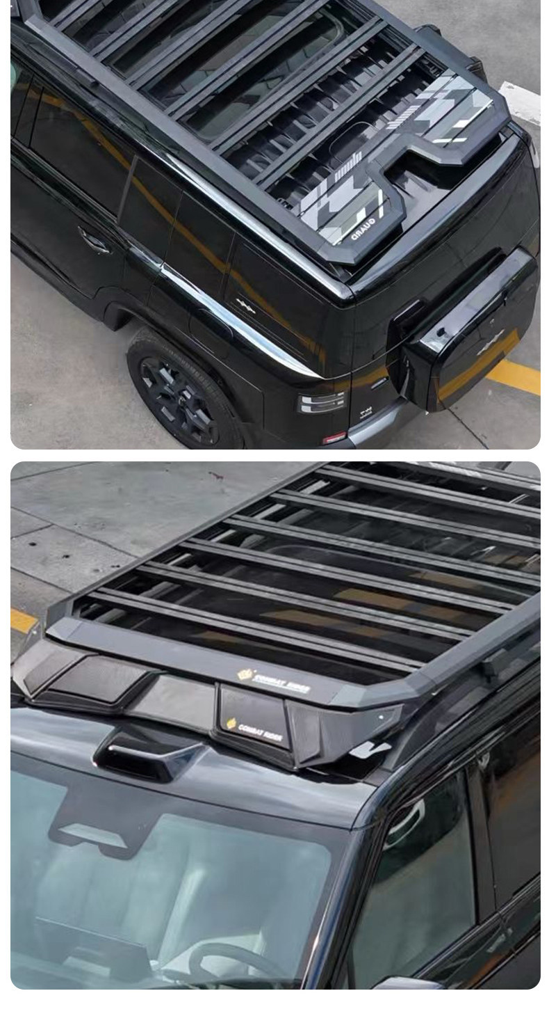 Suitable for Fang Cheng Bao Titanium 7 Outdoor Camping Vehicle Roof Expansion Explorer Roof Rack Canopy Side Tent