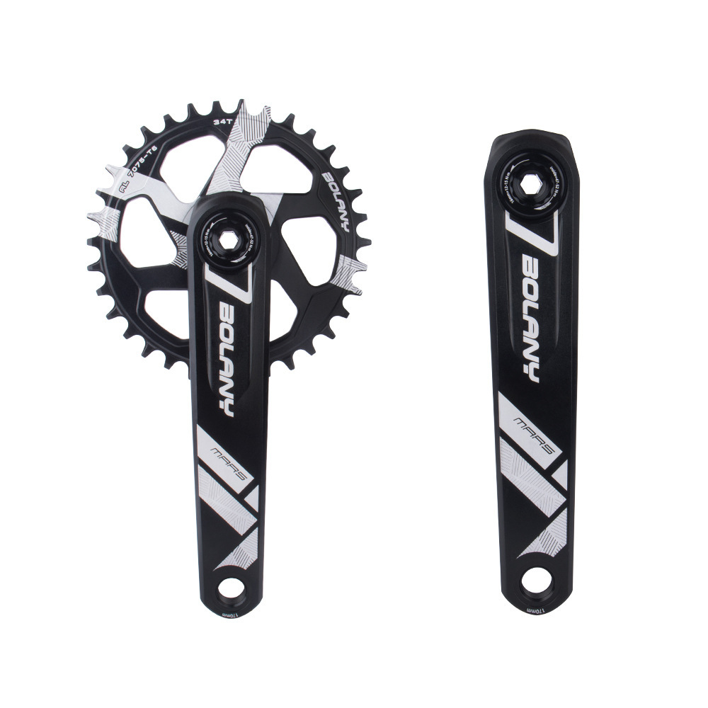 BOLANY montaje directo de aleación de aluminio GXP manivela hueco integrado accesorio de modificación de disco de dientes de bicicleta de montaña