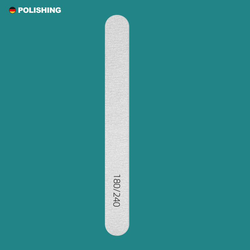 Uña de esponja tira de pulido tira de pulido de reparación de uñas tira de pulido de esmalte de uñas inclinado herramienta especial de manicure de pulido