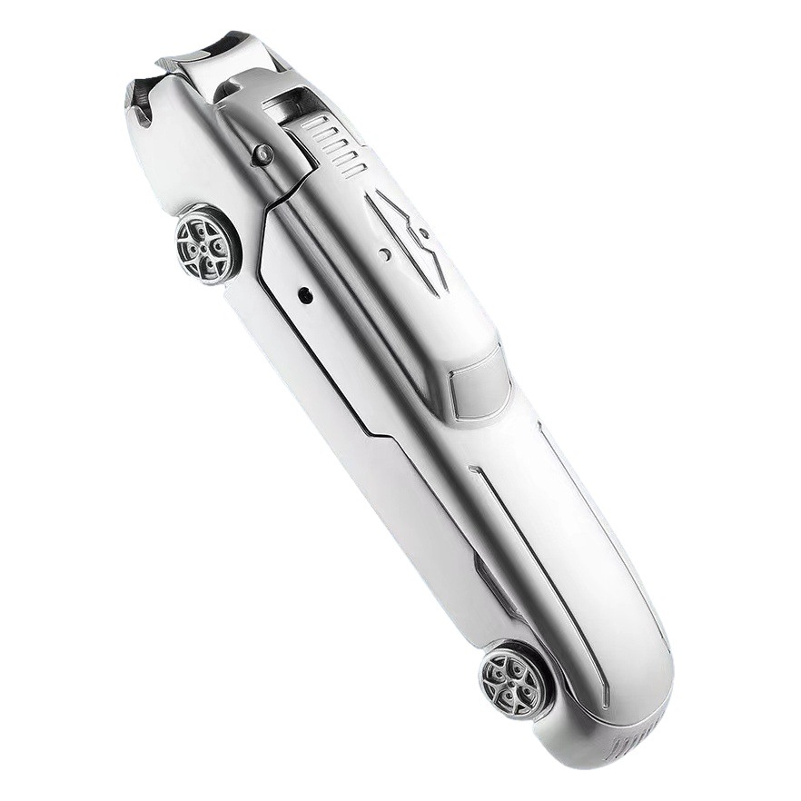 Nuevo anti-Splash cortaúñas coche deportivo multifuncional cortaúñas teléfono móvil titular de acero inoxidable gran apertura cortaúñas