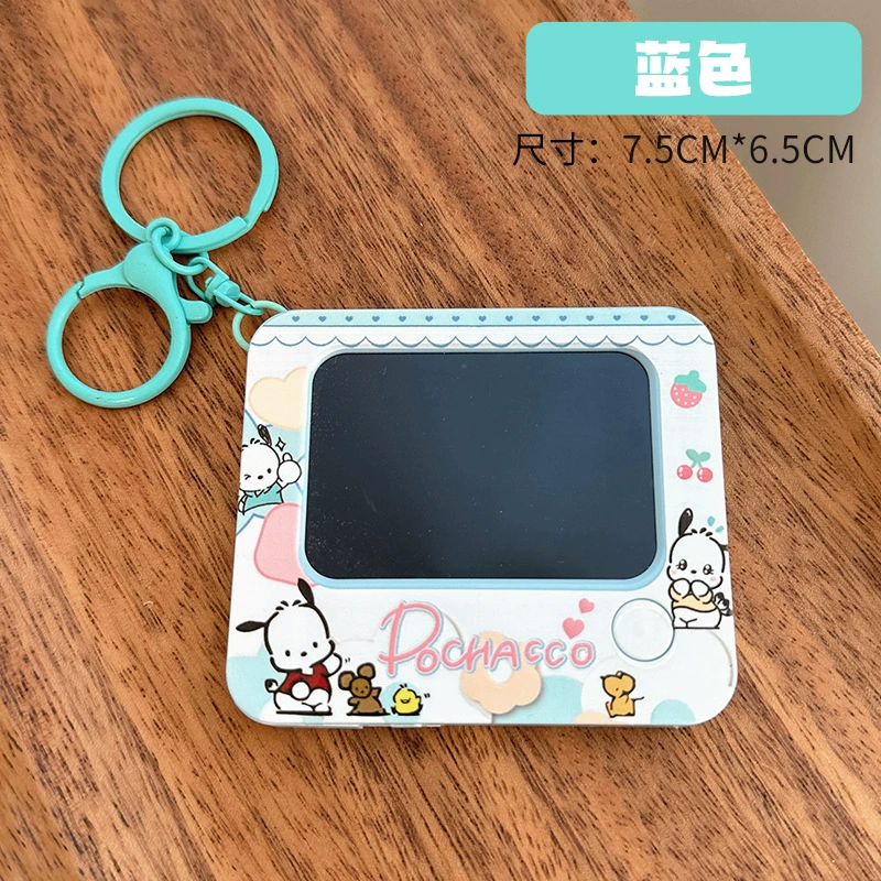 Cartoon drawing board, keychain, pendant, school bag for elementary school students, backpack accessory, graffiti, Birthday gift, wholesale