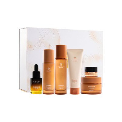 牡丹花田套盒抗皱紧致补水全套美容院专业套装化妆品私域护肤品