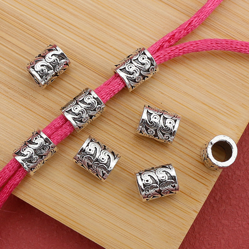 Gümüşü Metal Muncuq Bilərzik Üçün DIY Zinət Daşları