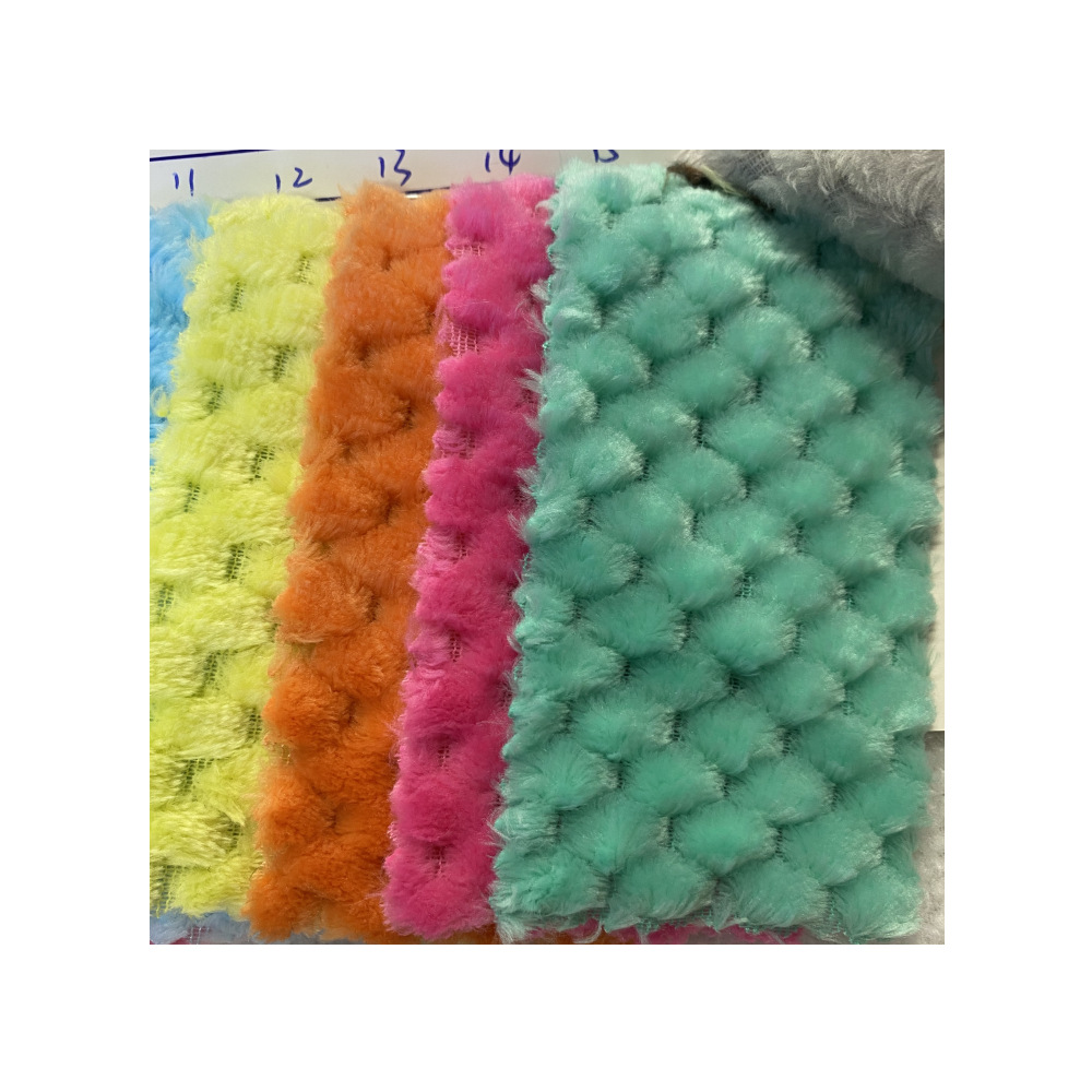 Inventario 260G de doble cara de brida de tela de peluche de doble cara de babé mantas para bebés pijamas tela de peluche