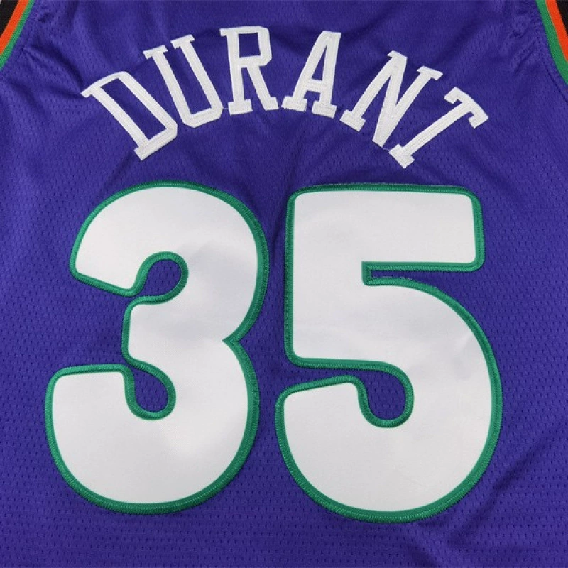Футболка/майка Suns #35 Purple City Edition Durant Баскетбол Джерси DURANT Purple City Edition