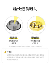 QGSOMango蛮果狗狗慢食碗防打翻狗碗慢食盆饭碗中大型犬防噎碗缓