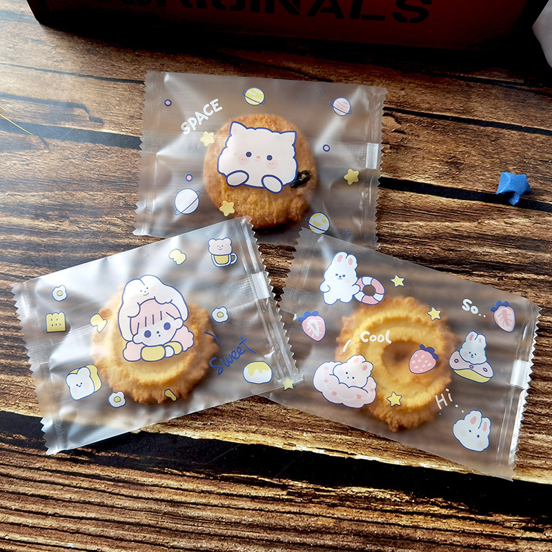 7*10cm【100개】반투명 만화 귀여운 꼬마