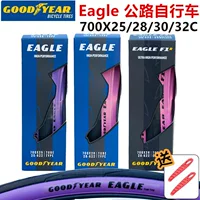 Велопокрышка Goodyear Eagle F1 фиолетово-розовая, для шоссейного велосипеда, ультралегкая