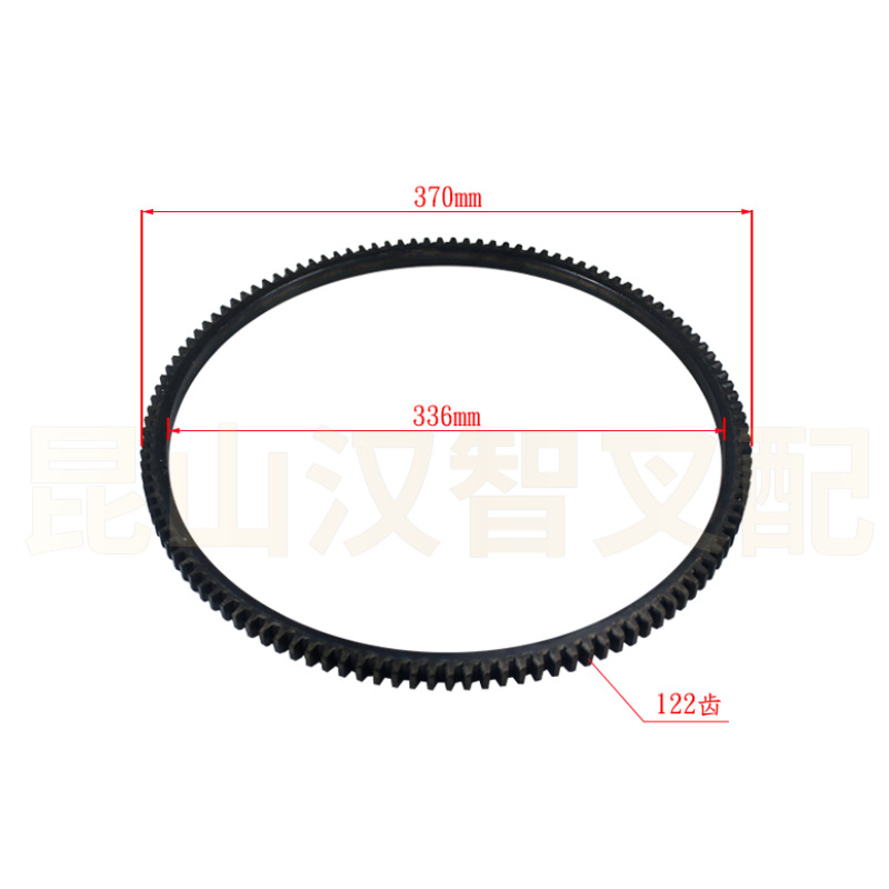 32A21 - 00900 engranaje de volante para Mitsubishi S4 6S motor de carretilla elevadora acoplamiento de brida de cigüeñal 122 dientes