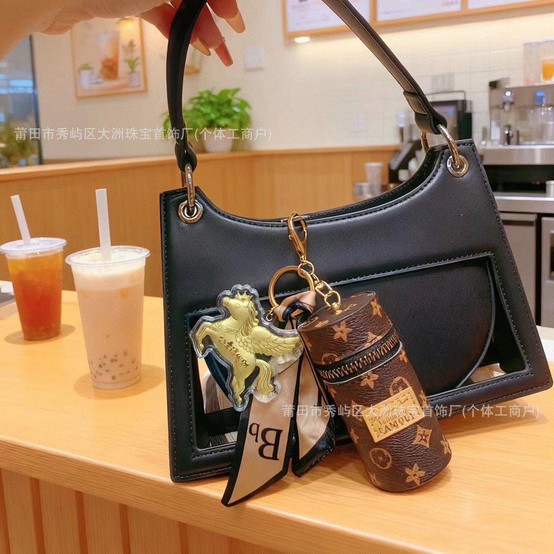 Año del Caballo de oro llavero de automóvil pequeño colgante 999 dinero de inmediato bolso llavero personalizado pequeño regalo