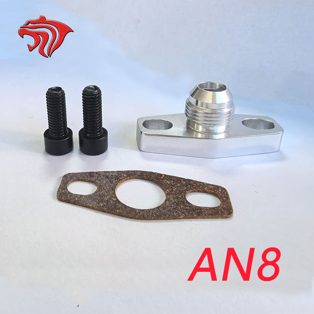 Car Modification Accessories an Aluminum Alloy Gt28Gt30 Turbocharger Flange Turbine Oil Inlet Repair Flange Sleeve