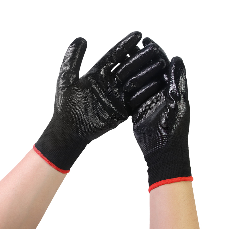 Recogiendo guantes de basura Limpieza urbana Higiene escolar Seguro laboral Trabajador de saneamiento resistente al desgaste