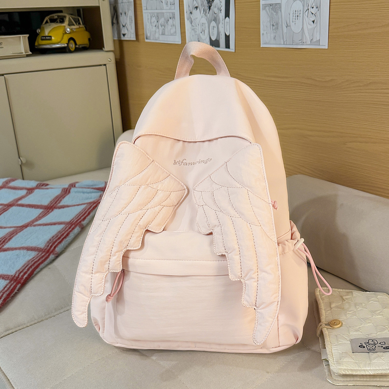 Japanese-Style Personalized Design School Bag for Middle and High School Students, Smiggle Backpack for Boys and Girls, Ultra-Light Weight-Reducing Backpack