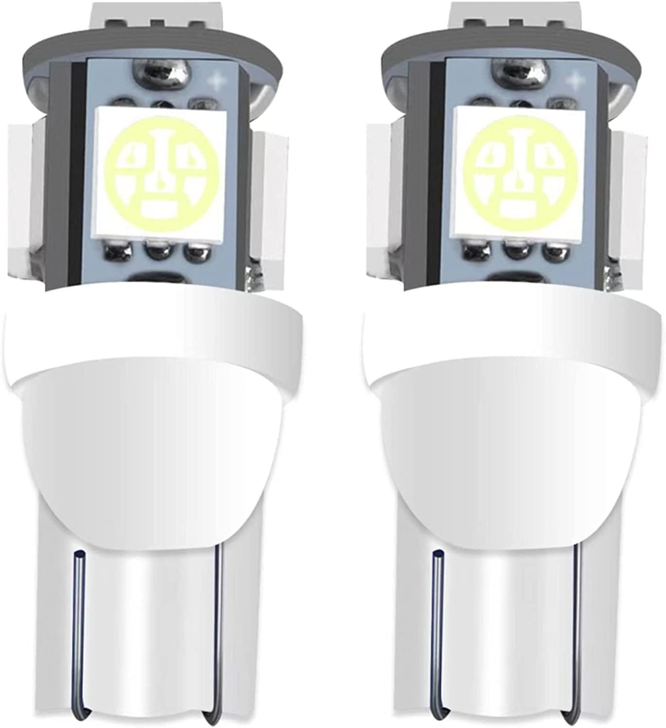 T10 lámpara de ancho T10 con base 10 lámparas de instrumentos de automóviles LED lámparas de instrumentos de automóviles luces interiores
