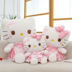 女仆KT猫玩偶hello毛绒玩具可爱布娃娃女生猫咪毛绒玩具外贸批发