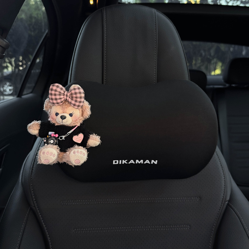Shirley Mei Car Headrest 2025 New Car Seat Neck Memory Foam Pillow Neck Pillow Car Lumbar Support for Women