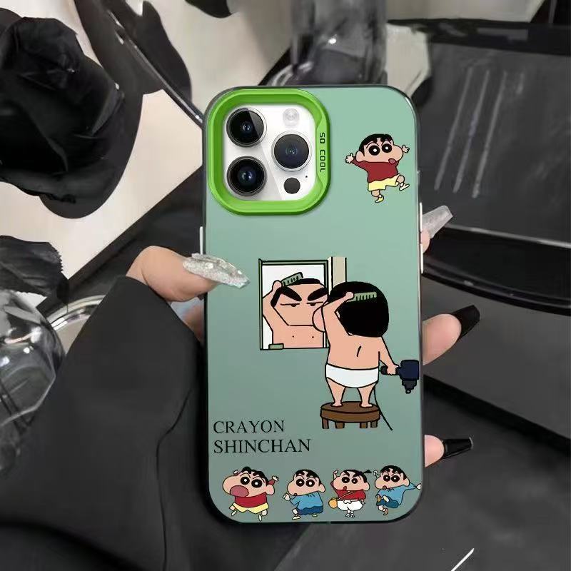 Nueva aplicación para iPhone 16 funda para teléfono móvil Apple 15promax/14 anti-caída 13pro12 Japón y Corea 11x r chica