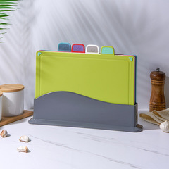 Set of 4 Kitchen Cutting Boards - Classified Cutting Boards for Home Use - Baby Fruit and Snack Cutting Board Set