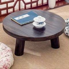 日本式の窓のテーブルの小さいお茶のいくつかの木の畳の小さいテーブルは簡単にオンドルのテーブルの家庭用の小さい円卓の座るところです。