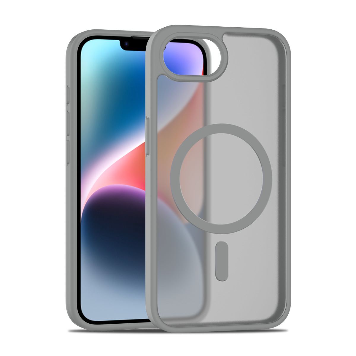 Aplicable iphone16E funda de succión magnética cerveza funda para teléfono móvil escudo plateado sensación de piel 2.0mm Apple 16SE4 funda para teléfono móvil anti-caída