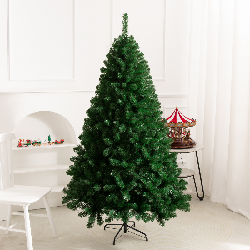 Shengyuan nuevo árbol de Navidad de PVC simulado decoración de árbol de Navidad decoración de hotel sala de estar decoración grande