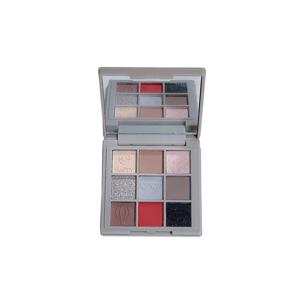 Tatibeauty European and American nine -color eye shadow palette…